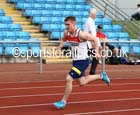 George Wilson (Gateshead) 3rd in the under-20s 400 metres, Northern Senior and Under-20 Champs., Sport City, Manchester. Photo: David T. Hewitson/Sports for All Pics